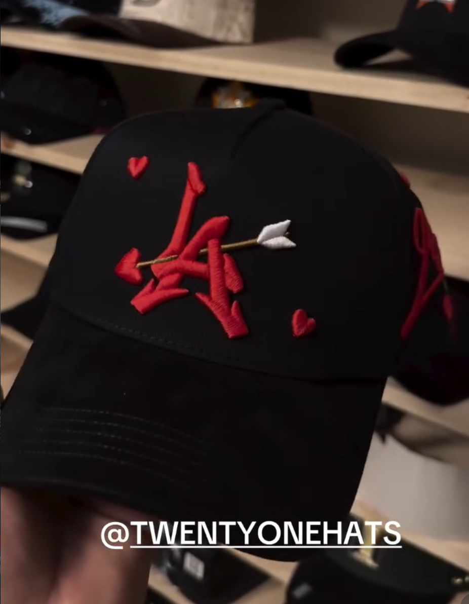Nuevo Meike Duo Dandy bordado ajustable gorra de boca de pato borde curvo gorra de béisbol con diamantes barba tío