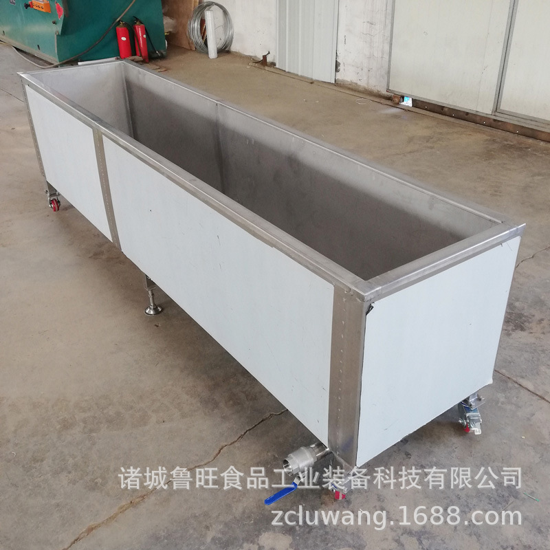 海带蒸煮漂烫槽 蒸煮漂烫池 叶类蔬菜杀青机器