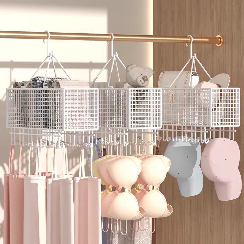 Almacenamiento de ropa interior almacén de dormitorio sujetador cabina almacén de estante armario de casa calcetín gancho estante