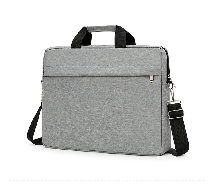 Men's Basic Solid Color Polyester Waterproof Briefcases display picture 2