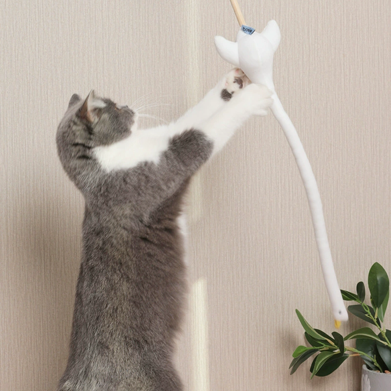 PurLab Pops Bash Lab Dy Goose Busk Встроенный колокольчик Мяч Кошки Мята перечная Лечит артефакт Товары для домашних животных