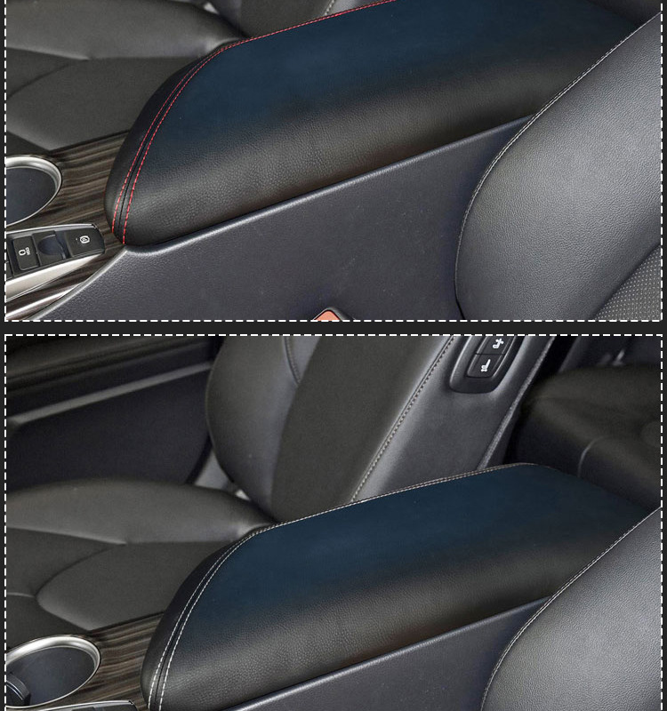 Suitable for 18-21 Toyota Camry armrest box cover central storage box protective cover leather pad Interior decoration