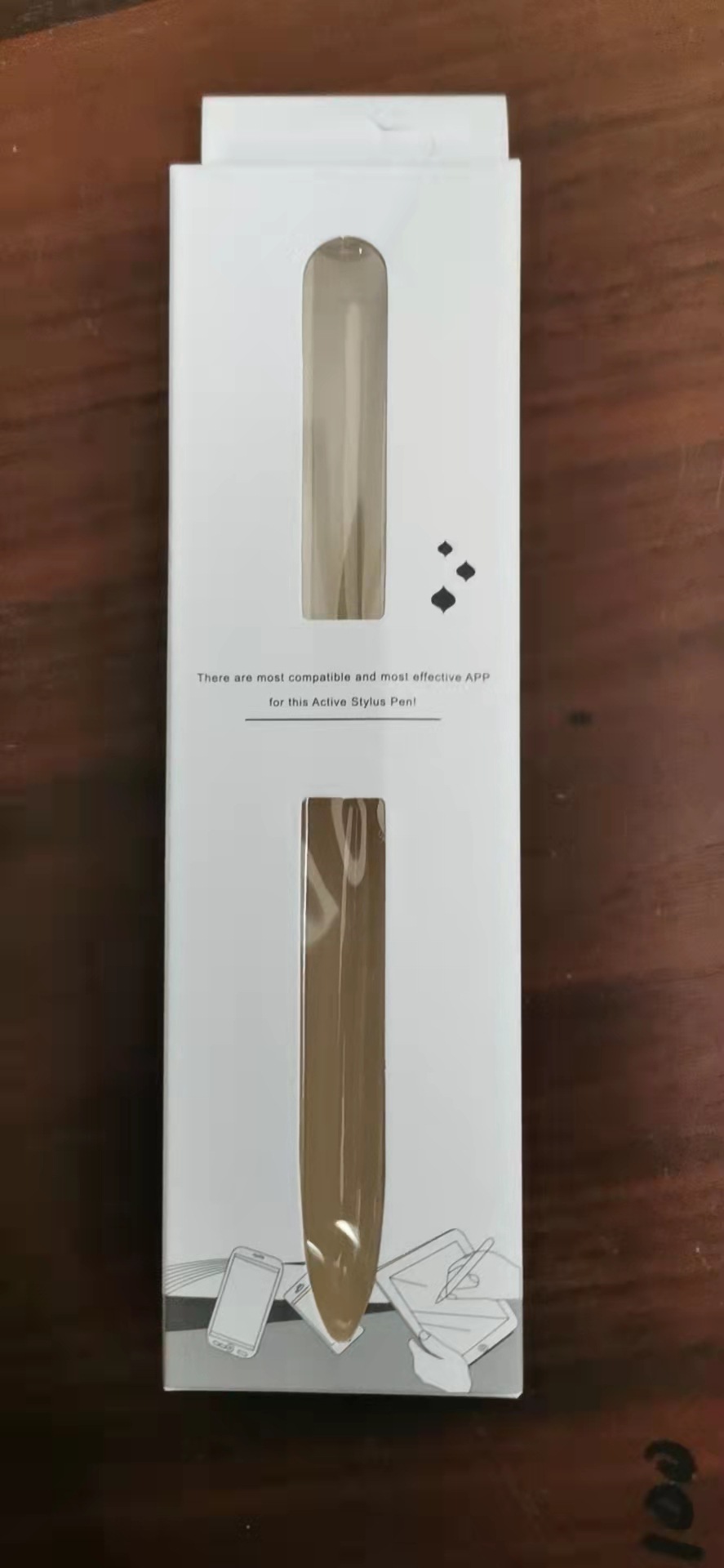 iPad Huawei Mobile Phone Tablet Computer Design Stylus Capacitive Pen Packaging Card Box + Transparent Blister Pack 500 Pieces Minimum