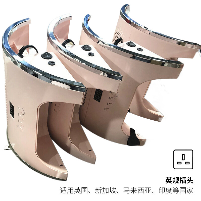 Lámpara de Uñas y Aspiradora de Uñas Dos en Uno con Sensor Inteligente, Lámpara de Fototerapia UV para Secado Rápido de Esmalte de Uñas en Gel