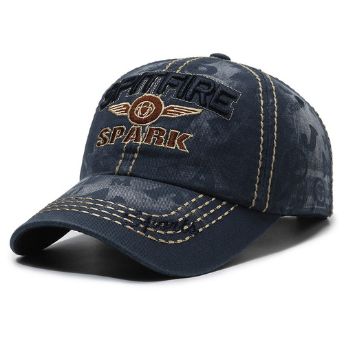 Baseball cap, Spring and Autumn Fashion Sports Hat, Men's Outdoor Casual Korean Style Sun Hat, Sun Protection Breathable Duckbill Hat