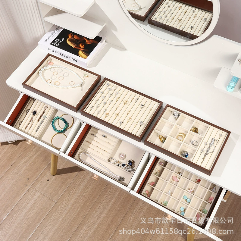 Storage Box Necklace Jewelry Velvet Drawer from Yomiego