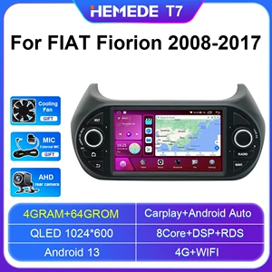 08-17 Fiat Florida üçün Carplay Mərkəzi İdarəetmə Böyük Ekran GPS Naviqasiya