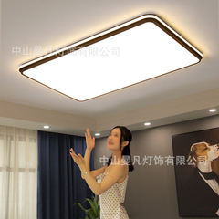 簡約現代客廳燈家用led吸頂燈大氣臥室燈書房陽檯燈全屋套餐燈具