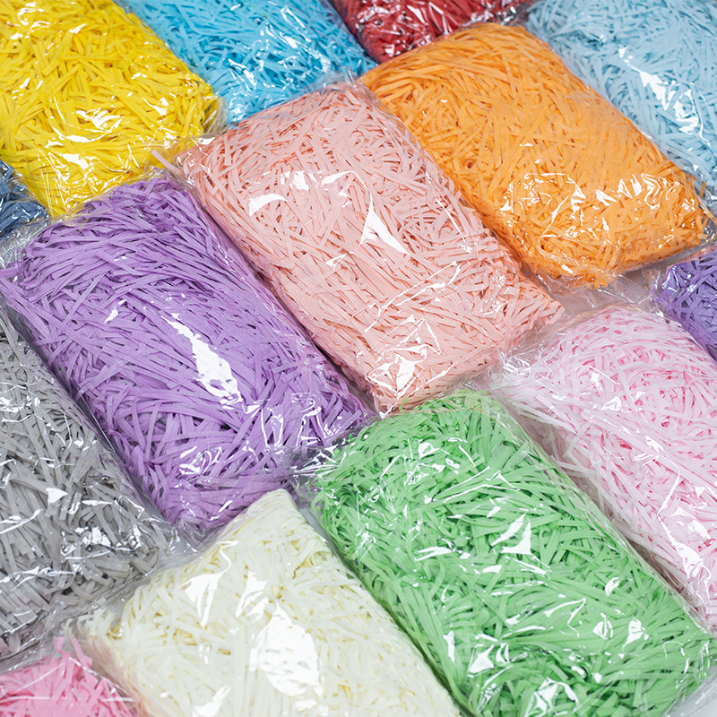 100g Rafi Grass Candy Box Filler, Shredded Paper for Birthday Gift Boxes & Souvenir Boxes – Wholesale
