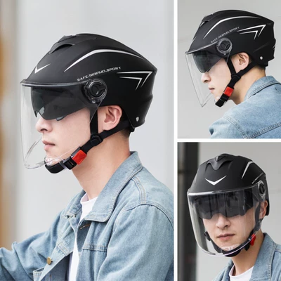 Motosiklet dəbilqələri seasons universal battery motorcycle helmet