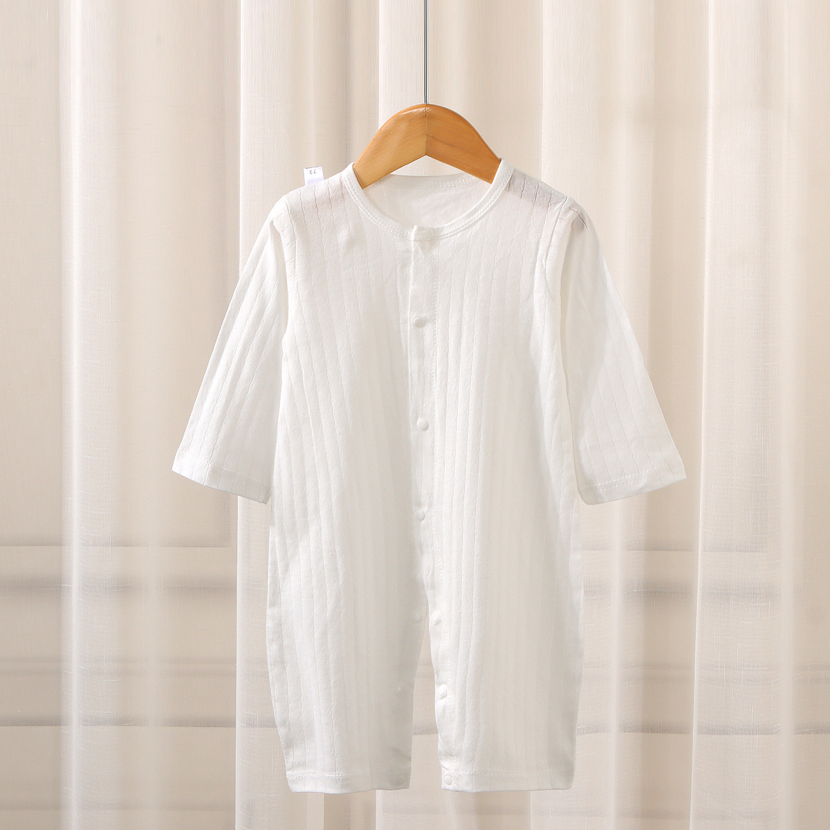 롱 클라이밍 페어 얇고 순백색