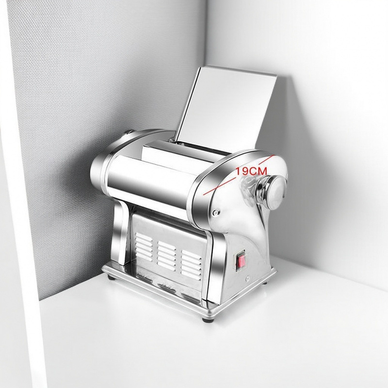 Prensa de fideos doméstica de acero inoxidable multifuncional comercial de cocina de grano de cocina eléctrica pequeña fábrica de fideos al vapor al por mayor