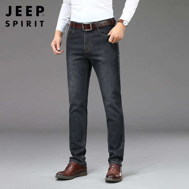 JEEP SPIRIT Цветные джинсы для отдыха, осень, средний пояс