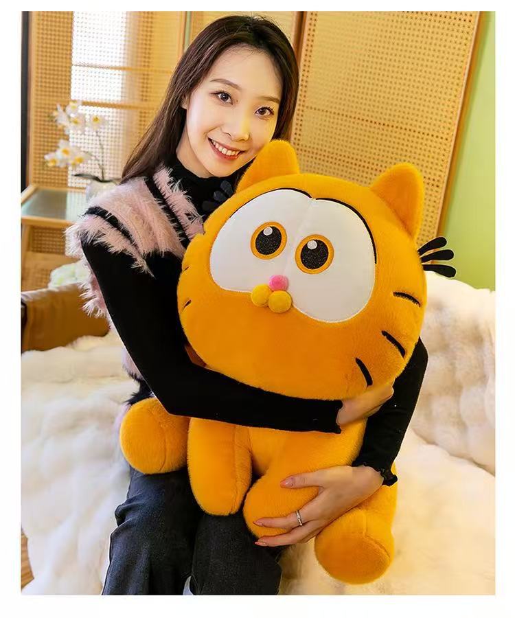 Plus-size cat plush toy, stuffed animal, sitting cat doll, children's birthday gift, movie merchandise wholesale