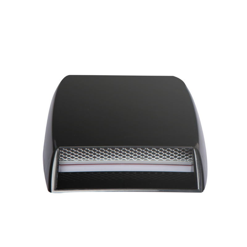 Universal Car Decorative Air Intake Deflector Cover Made of Abs Material, Simulated Air Intake Vent for Engine Hood, Air Intake Cover