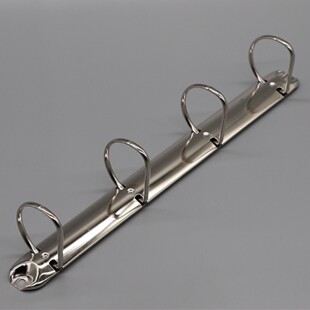 [Factory Direct Delivery] A4B5A5A6A7 Binding Clip Folder Hole Clip Binder Clip Iron Clip 4-Hole Clip D-Shaped Clip