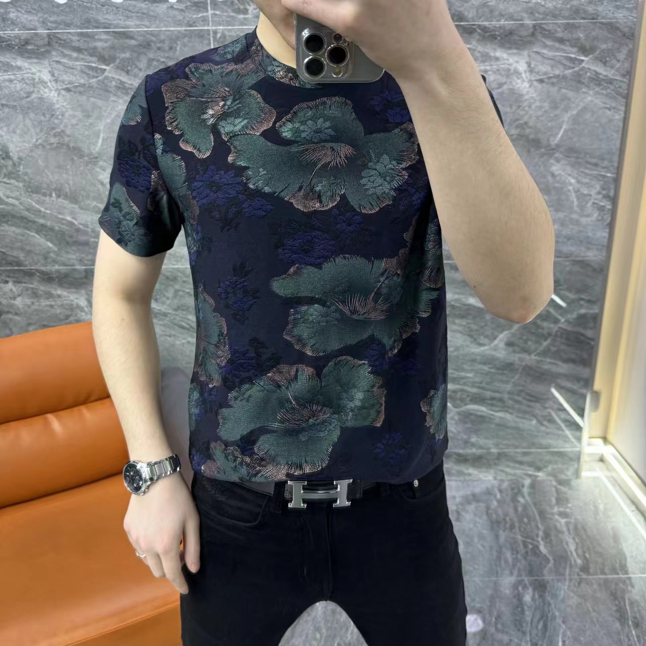 Fashionable soft elastic breathable three dimensional casual…