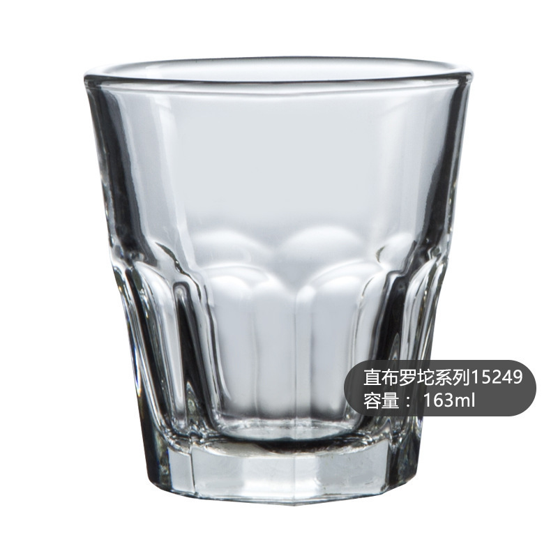 Libbey Libby vidrio espesado Long Island Iced Tea taza de café octogonal taza de jugo de limón Latte Mocha Taza