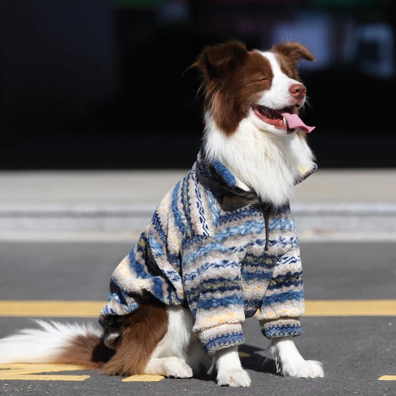 Big Dog Winter Clothes Arctic Velvet Thickened Warm Two-Legged Clothes Large Dog Golden Retriever Labrador Plus Velvet Autumn and Winter Clothes Big Dog Winter Clothes Arctic Velvet Thickened Warm Two-Legged Clothes Large Dog Golden Retriever Labrador Plus Velvet Autumn and Winter Clothes