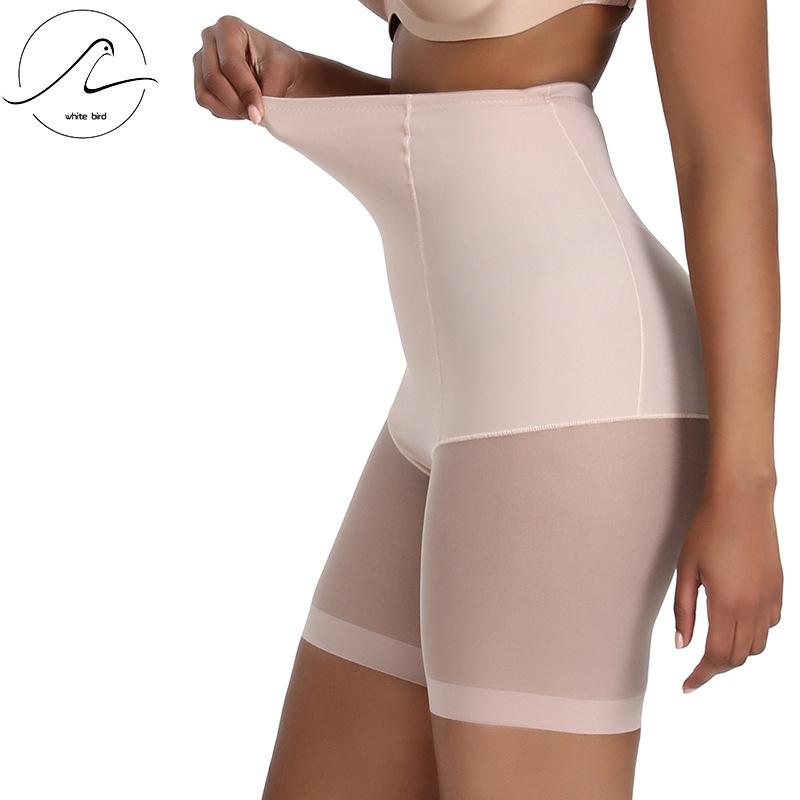 European and American plus size Mesh Breathable Body Shaping Pants Hip-lifting and Abdominal Pants Invisible Body Pants Spring and Summer Thin Cross-border Body Shaping Clothes