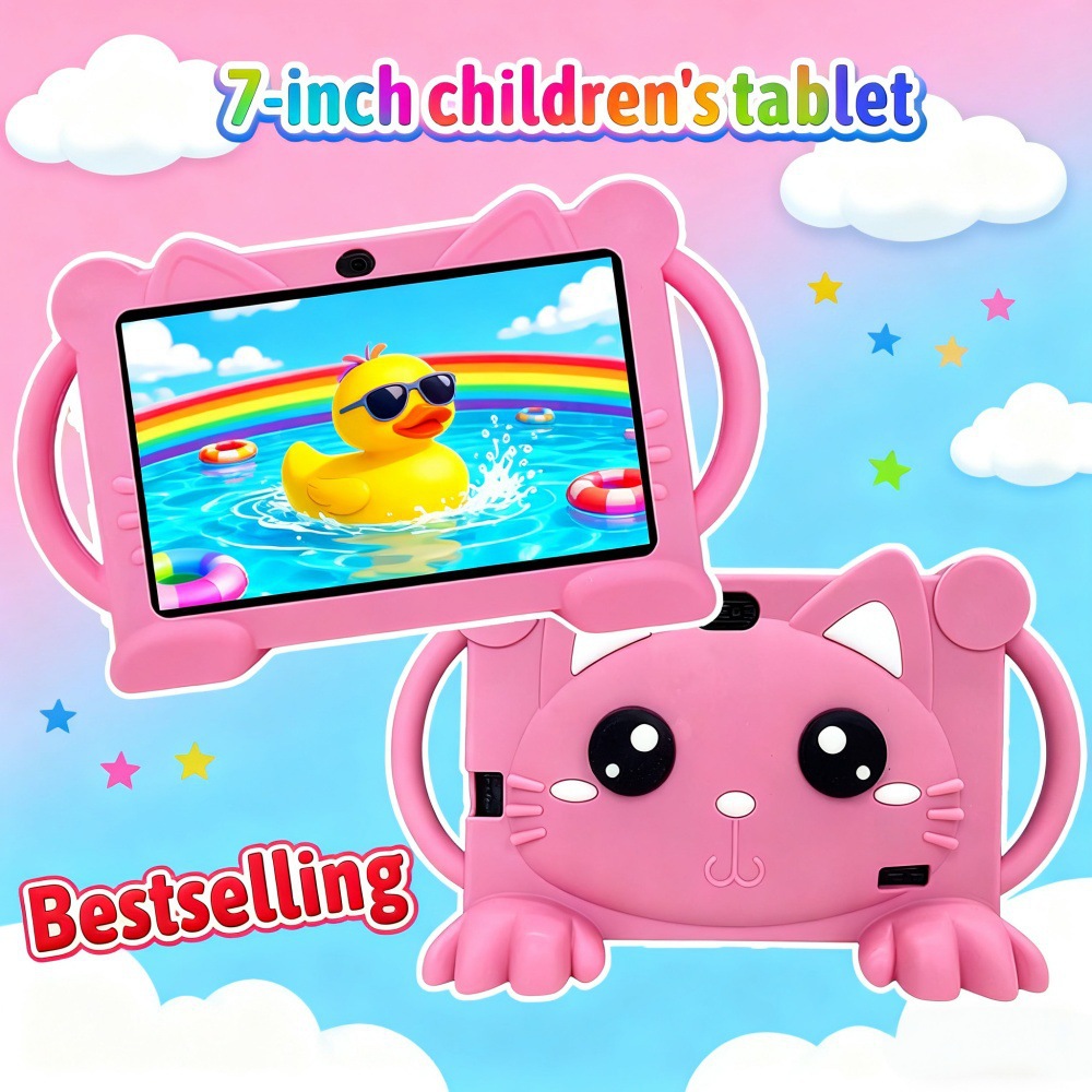 Spot 7-inch children's tablet Q88 WiFi Bluetooth cross-border 4+64 manufacturer one-piece delivery