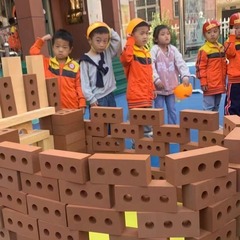 メーカー直販diy児童楽園幼稚園児童eva環境保護材料3穴煉瓦積み木煉瓦玩具