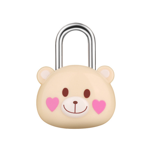 Cute padlock cartoon combination lock lock small lock cabinet lock student dormitory suitcase mini padlock