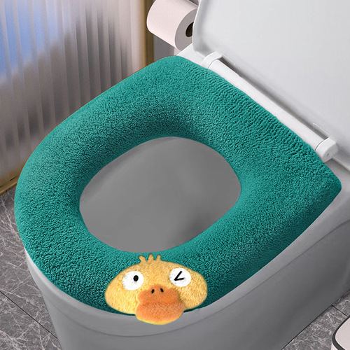 Toilet Seat Cushion Household Toilet Seat Seat Seat Seat Seat Seat Seat Seat Seat Seat Seat Cover All Seasons Winter Thickened Toilet Seat Seat Cover