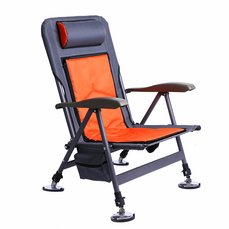 钓鱼椅铝合金折叠钓鱼椅加工定制钓椅厂家可躺LOGO订制|ms