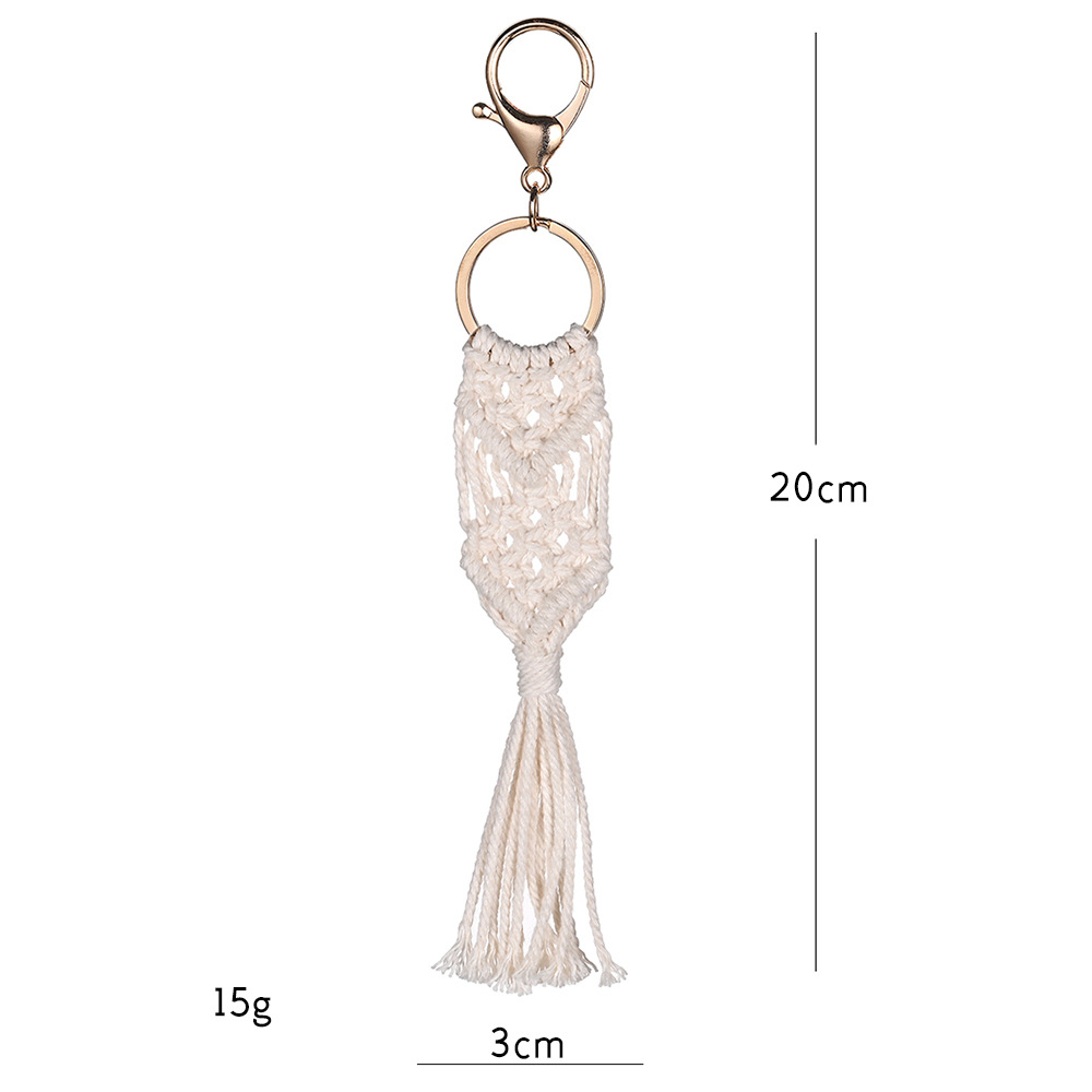 Style Ethnique Couleur Unie Coton Unisexe Pendentif De Sac Porte-clés display picture 6