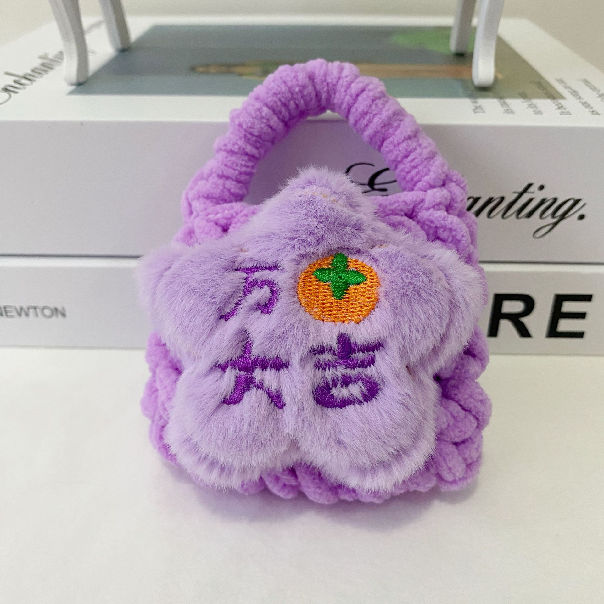 Productos terminados japoneses INS creativos dulces y lindos ganchos hechos a mano transfronterizos Amazon auriculares Bluetooth bolso de cambio a prueba de caídas