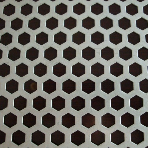 冲孔网深加工 六角形音响外壳消音散热冲孔板 河北安平专业冲孔