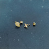 Screw, universal brand small design earrings for sleep, simple and elegant design