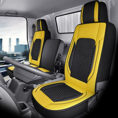 for All Seasons, Single Seat – Seat cushion, seat cover - yellow-a-set-of-three-passenger-seats-standard-version