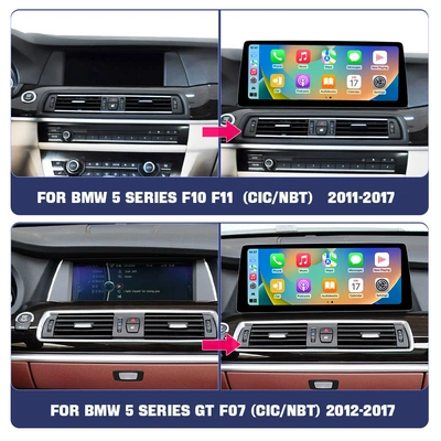 Suitable for BMW 5 Series GT F10 F11 F07 2011-2017 NBTCIC modified car navigation screen (Car display)