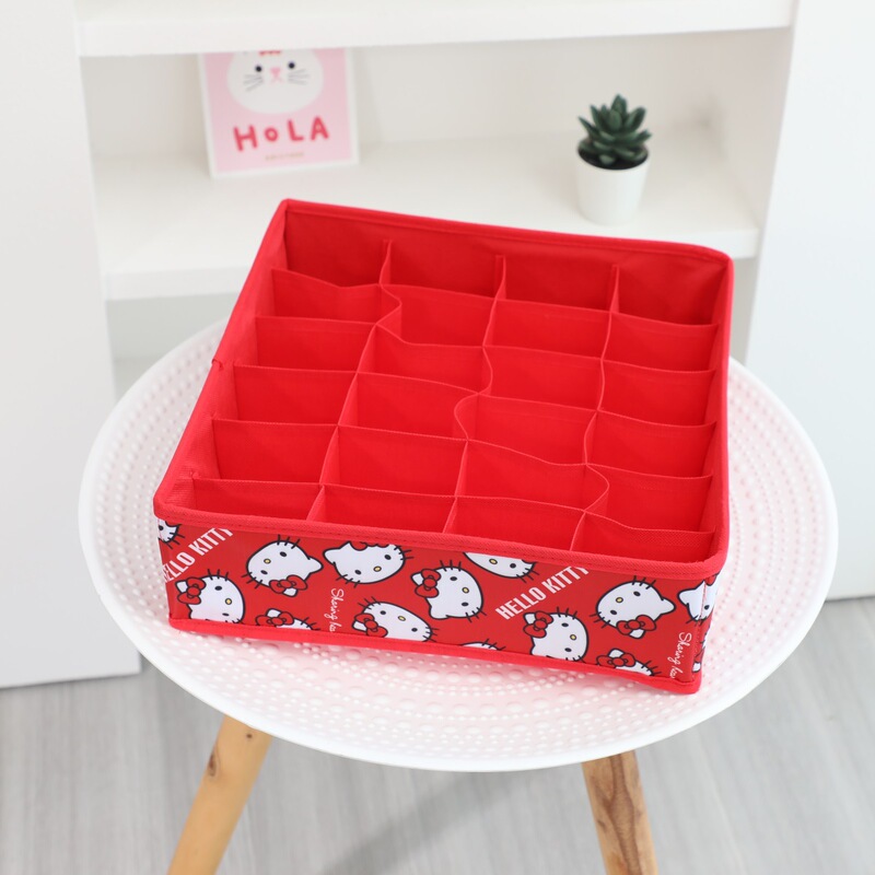 少女心クロミプリント下着靴下分類収納ケース漫画布芸防掻花アクセサリー分類整理|undefined