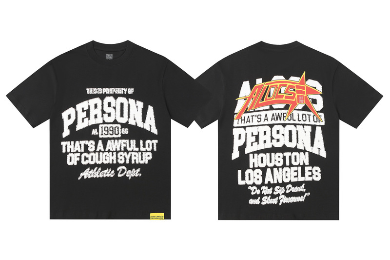 あれ。 SA AWFUL LOT OF COUGH SYRUP メンズ ヒップホップ ラップコラボ 半袖Tシャツ|undefined