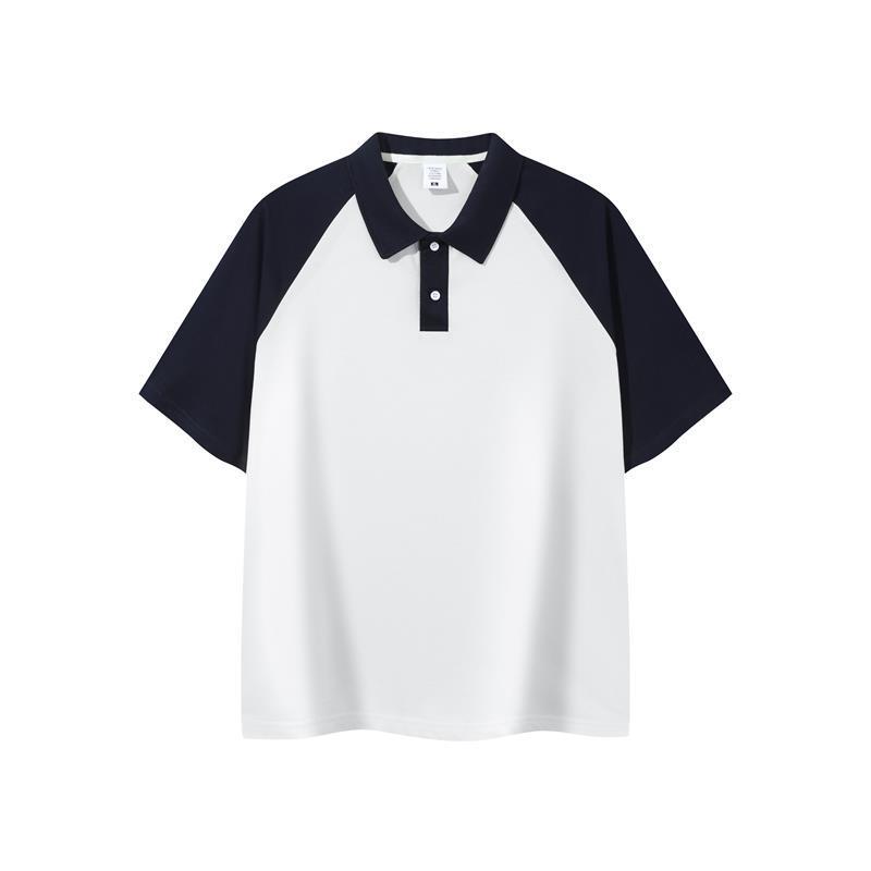 夏半袖poloシャツカスタム教育作業服幼稚園教師園服折り襟tシャツ工衣印ロゴ|undefined