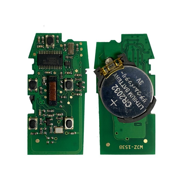 Suitable for 5-button Land Rover Freelander 2 smart remote car key with ID46 chip, 315 frequency, 433 frequency