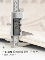 T9J5 Wholesale Black Stone Apartment Living Room Rugs Bedroom Lamb Wool Thick French Light Luxury Retro Bedside Sofa Tea