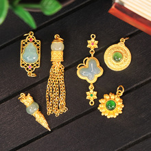 ��ȻA؛����ǶS925�y��24K�����տ�����DIY�ֹ�����������