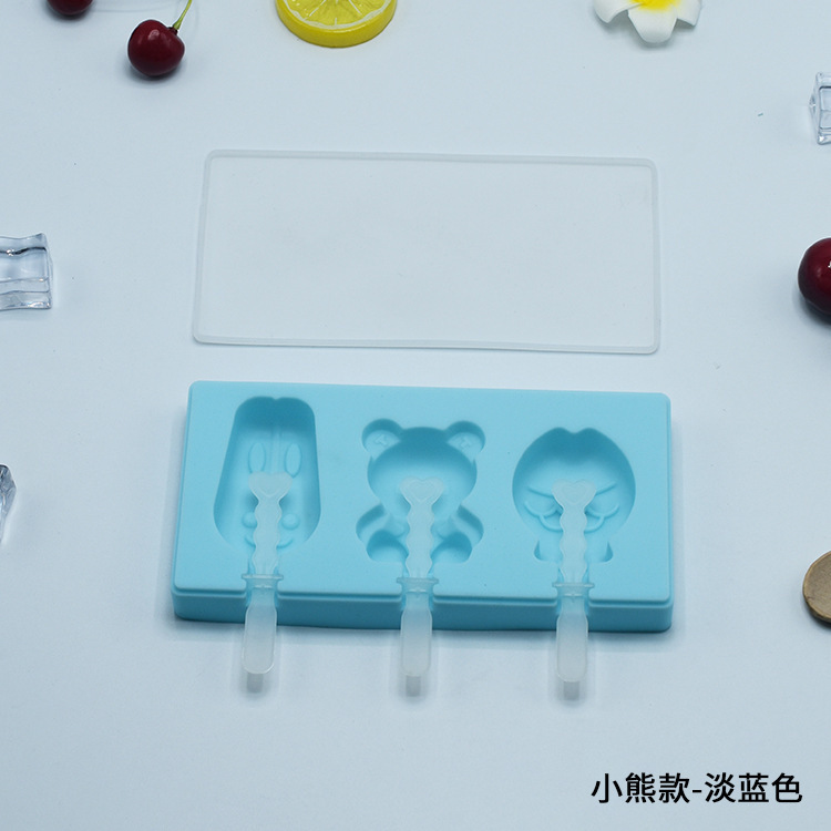 Oso estilo-azul claro