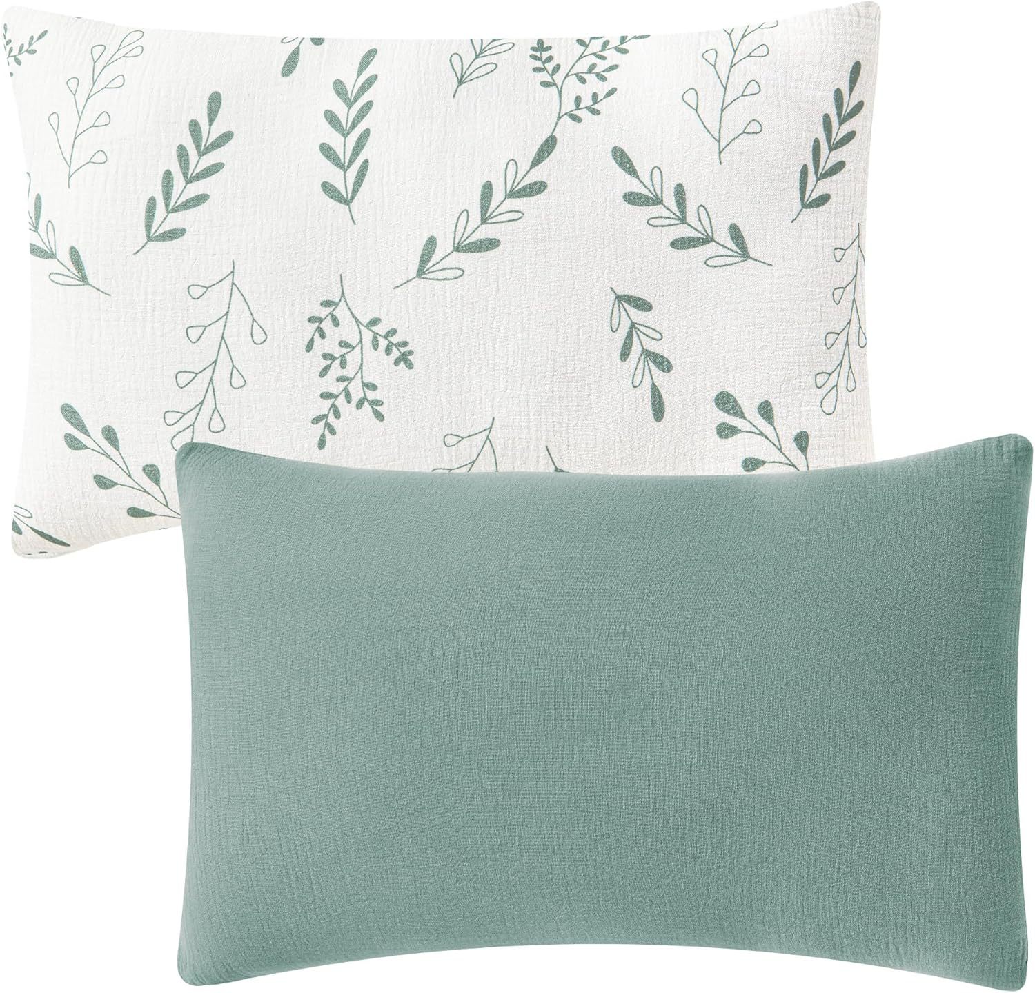 나뭇잎 + 녹색 (거즈)