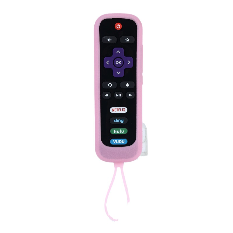 Tcl roku 280英語版リモコンロープ付き共通版を適用して、転倒防止滑り止めシリコン保護カバーを厚くする|undefined