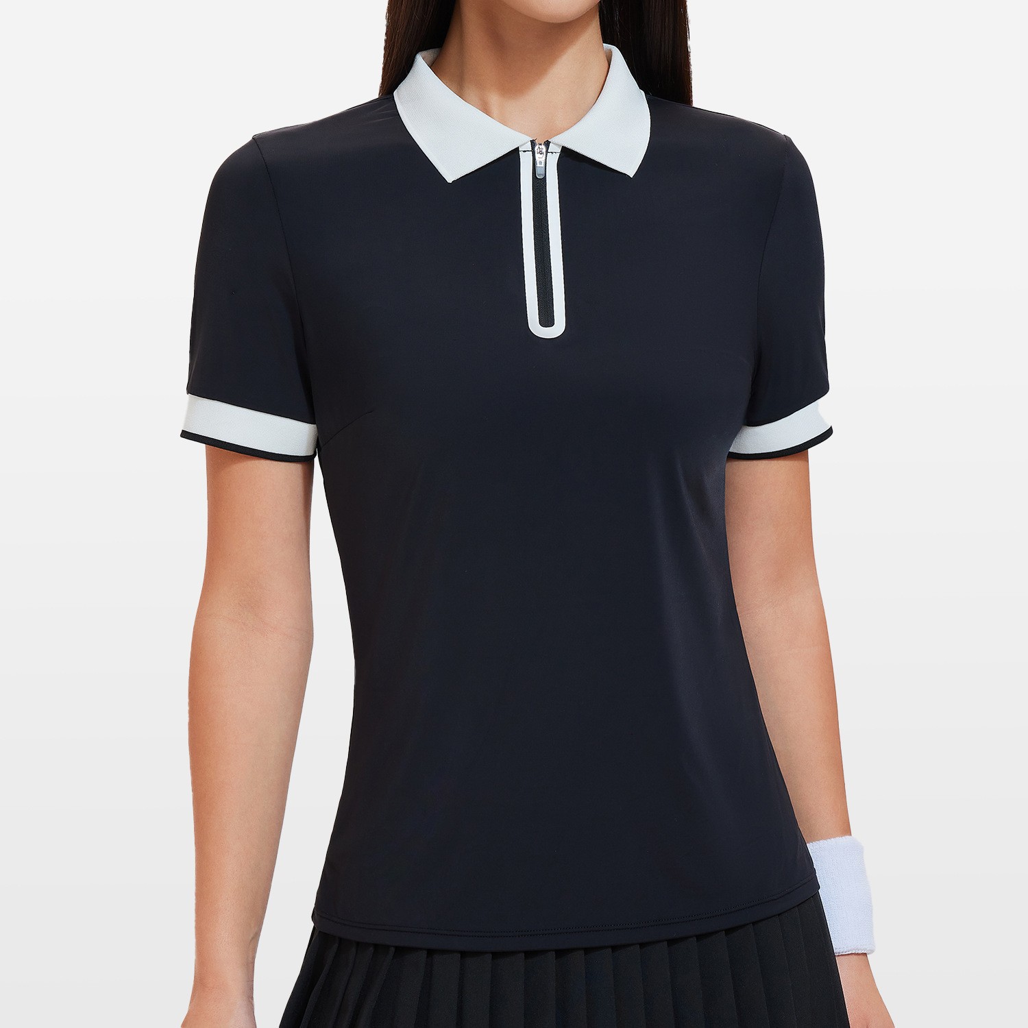 Ropa de yoga de nuevo estilo para mujer, conjunto deportivo transpirable informal de verano para tenis, camiseta POLO, conjunto deportivo para correr al aire libre image 23