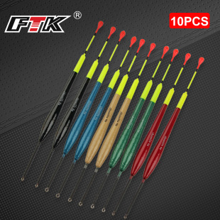 FISHKING five-color float 10 long-cast rock fishing float eye-catching sea fishing buoy long-cast cross-border wholesale