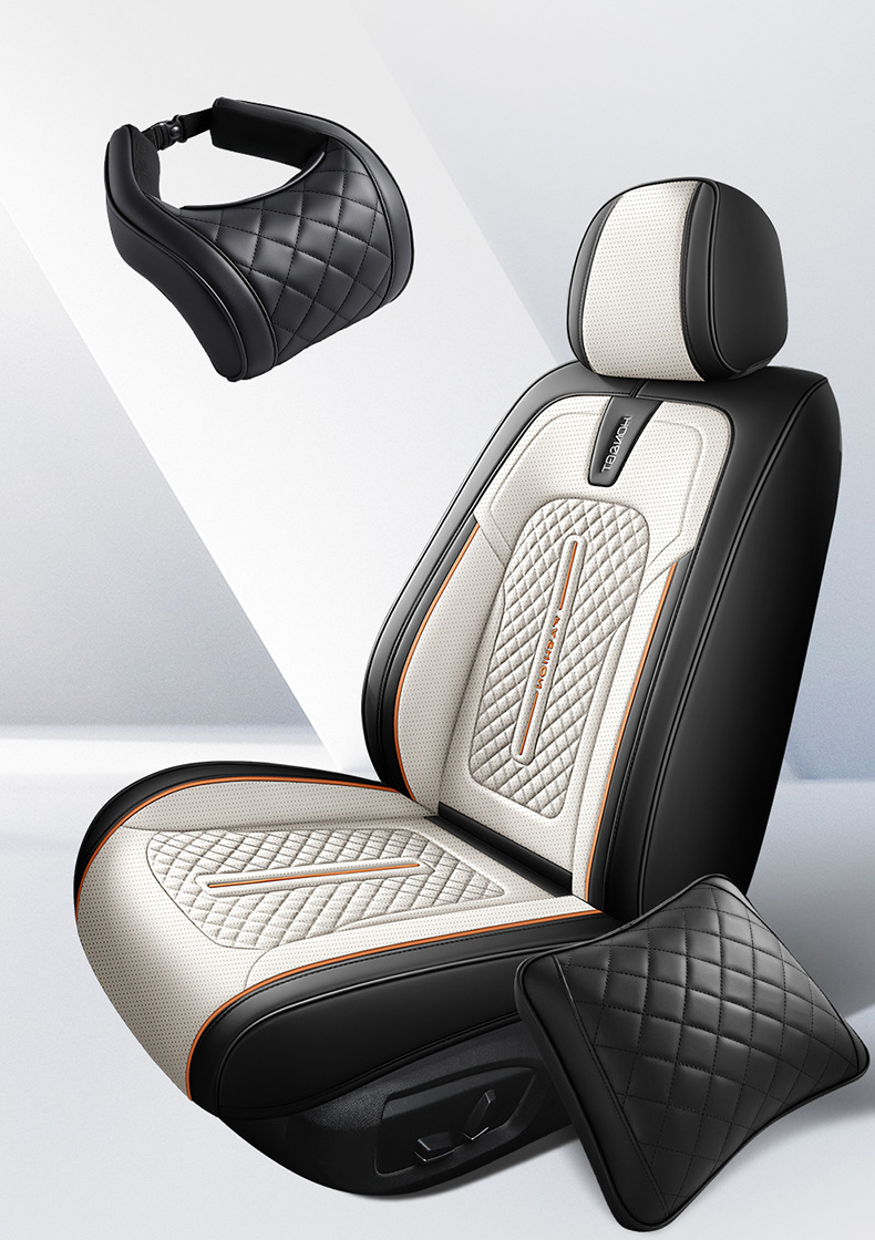 26-Year New Model Export Full-Cover Waist-Supporting Nappa Leather Comfortable Breathable Car Seat Cushion Universal for All Seasons Seat Cover Wholesale