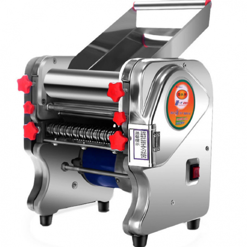 Prensa de fideos doméstica de acero inoxidable multifuncional comercial de cocina de grano de cocina eléctrica pequeña fábrica de fideos al vapor al por mayor
