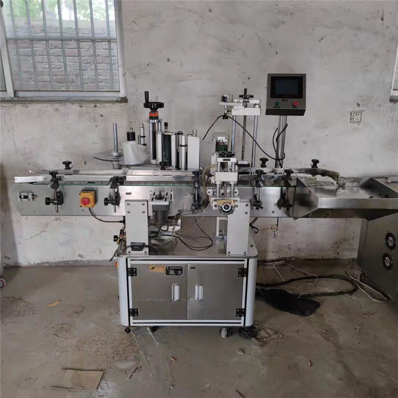 二手双面贴全自动贴标机 全自动双面贴标机 适合方瓶圆瓶