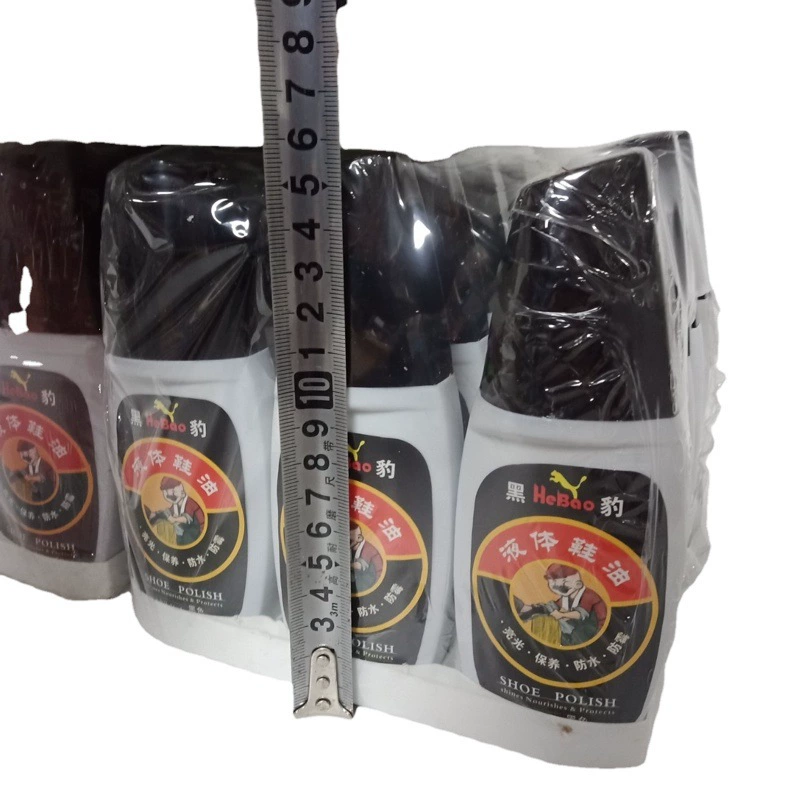 Жидкий крем для обуви кожаная обувь уход черный бесцветный коричневый Уход Чистка обуви щетка губка Универсальная